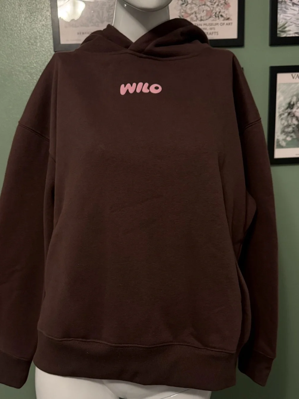 WILO The Label Wellness Club Active Set S Brown Hoodie Legging Lounge Travel NWT